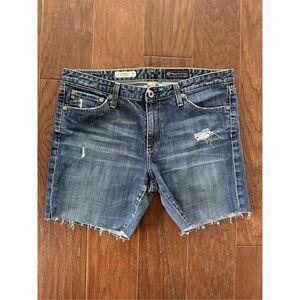 AG Adriano Goldschmied Premier Cutoff Jean Shorts
